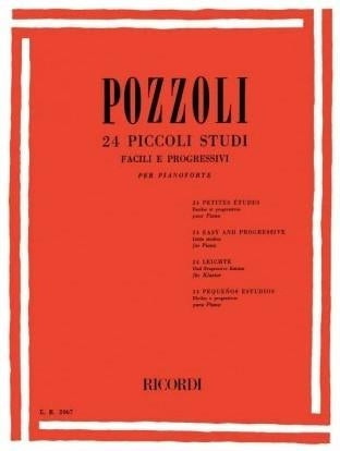 POZZOLI - 24 PICCOLI STUDI FACILI E PROGRESSIVI