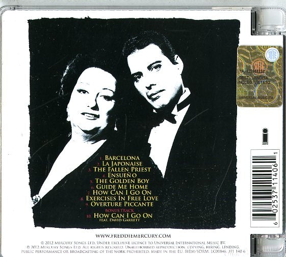 Freddie Mercury / Montserrat Caballe' - Barcelona Special Edition