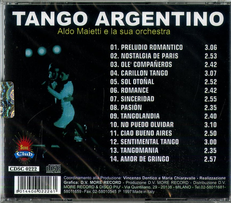 Aldo Maietti E La Sua Orchestra - Tango Argentino Vol. 1