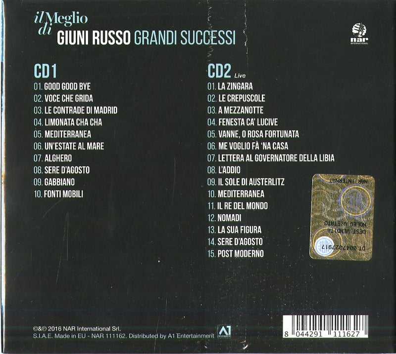 Giuni Russo - Il Meglio Di Giuni Russo Grandi Successi (2 Cd)