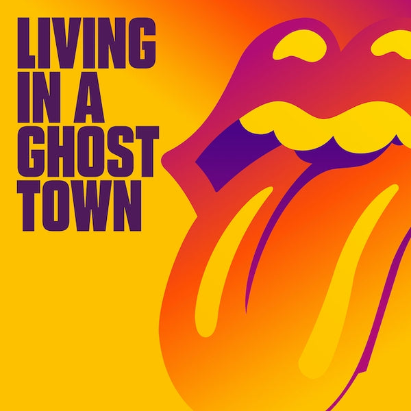 ROLLING STONES THE - LIVING IN A GHOST TOWN - 10'' ORANGE VILYL LTD.ED. - EP
