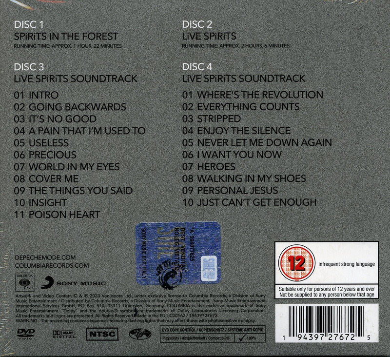 DEPECHE MODE - SPIRITS IN THE FOREST (2CD+2DVD) - CD