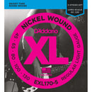 MUTA BASSO 5 CORDE D'ADDARIO EXL170-5  45-130