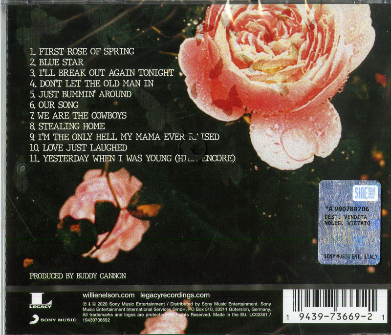 NELSON WILLIE - FIRST ROSE OF SPRING - CD