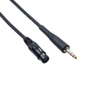 CAVO MICROFONICO 3mt XLR3FXN NER0-JACK STEREO SKB NERO