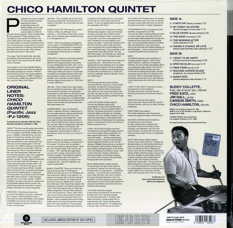 HAMILTON CHICO - QUINTET  [LP]