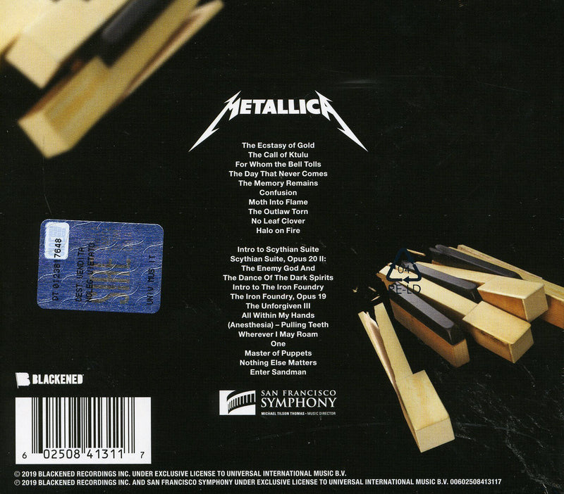 METALLICA - S&M2 - CD