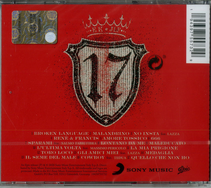 EMIS KILLA & JAKE LA FURIA - 17 - CD