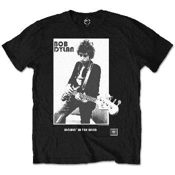 BOB DYLAN- BLOWING IN THE WIND  - T-SHIRT