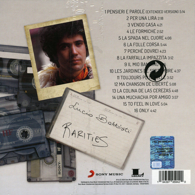 BATTISTI LUCIO - RARITIES - CD