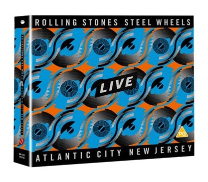 ROLLING STONES - STEEL WHEELS LIVE - 2CD+DVD - CD