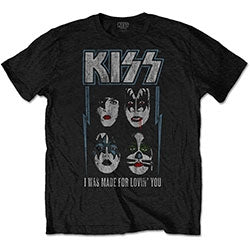 KISS-  MADE FOR LOVIN' YOU - T-SHIRT