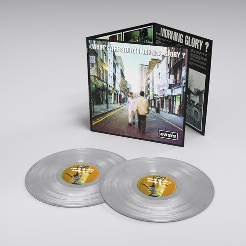 OASIS - (WHAT'S THE STORY) MORNING GLORY - 25TH ANN. COLORED SILVER VINYL LTD.ED. - LP