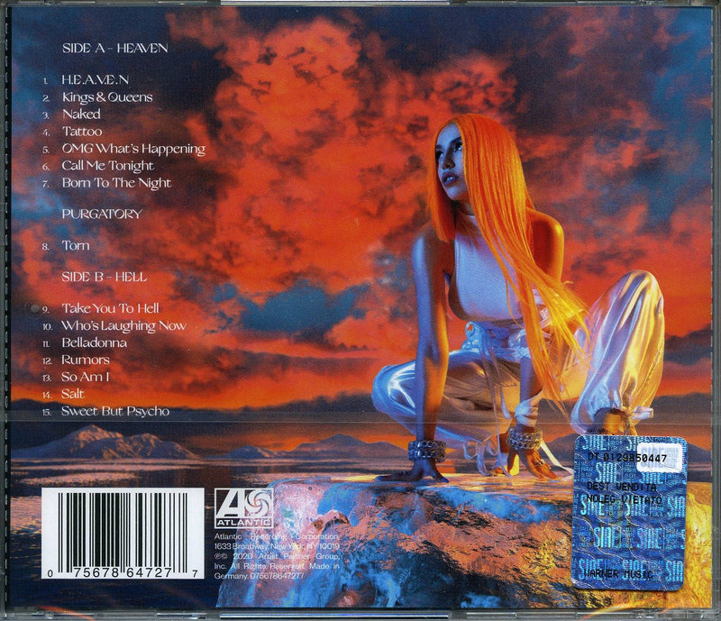 AVA MAX - HEAVEN & HELL - CD