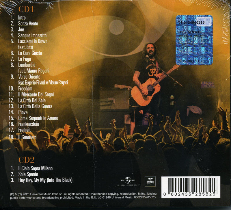 PEDRINI OMAR - VIAGGIO SENZA VENTO LIVE - CD