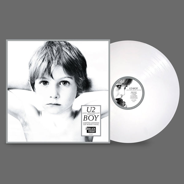 U2 - BOY COLORED WHITE VINYL + POSTER LTD.ED. - LP