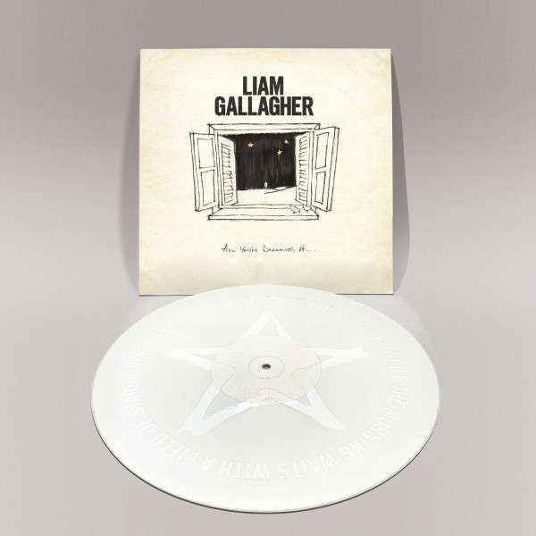 GALLAGHER LIAM - ALL YOU'RE DREAMING OF - 12'' ETCHED COLORED WHITE VINYL LTD.ED. - LP