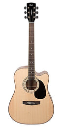 CHITARRA ACUSTICA ELETTRIFICATA CORT AD880CE NS