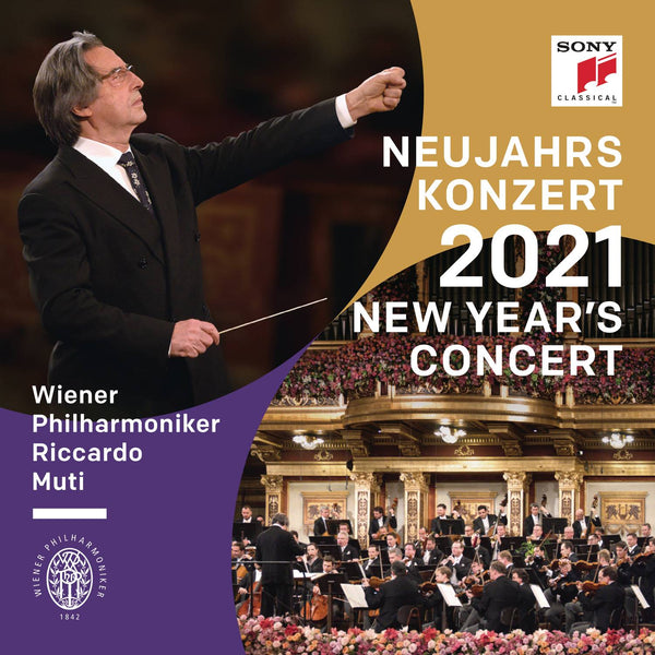 RICCARDO MUTI & WIEN - NEUJAHRSKONZERT 2021 / NEW YEAR'S CONCERT - CONCERTO DI CAPODANNO - CD