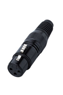 CONNETTORE A SALDARE XLR FEMMINA