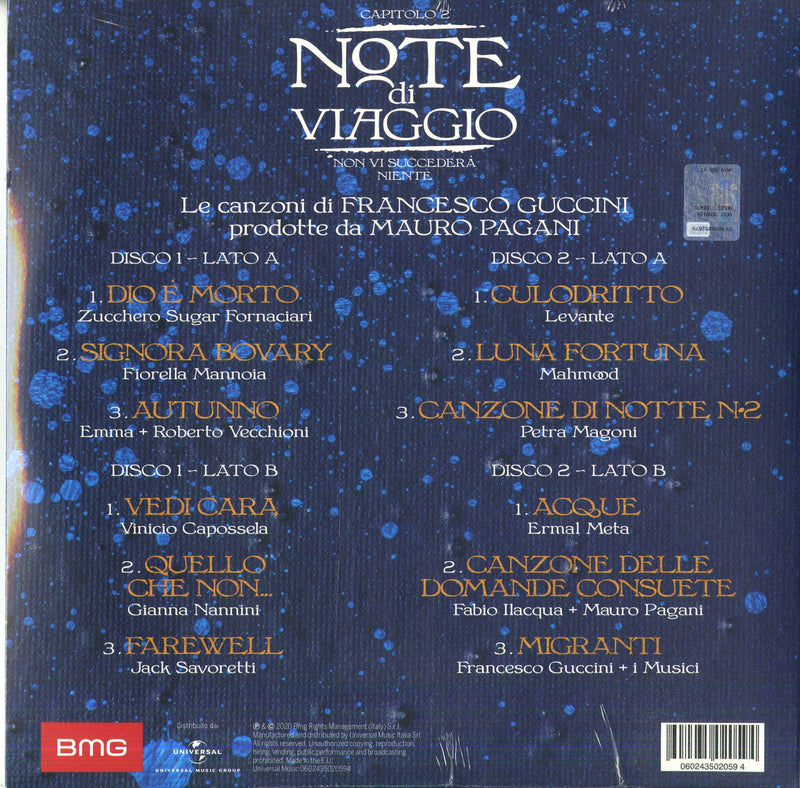 GUCCINI / PAGANI - NOTE DI VIAGGIO-CAPITOLO 2 - LP