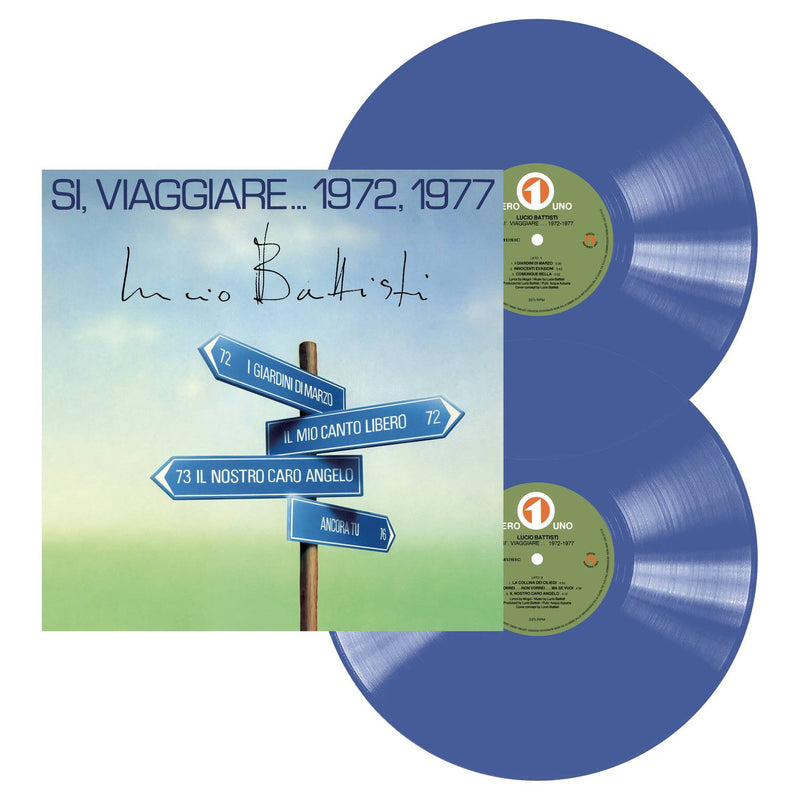 BATTISTI LUCIO - SI VIAGGIARE... 1972, 1977 (140 GR VINILE BLU) - LP