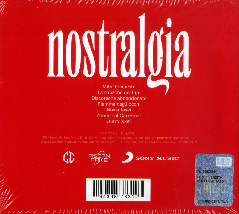 COMA COSE - NOSTRALGIA - CD