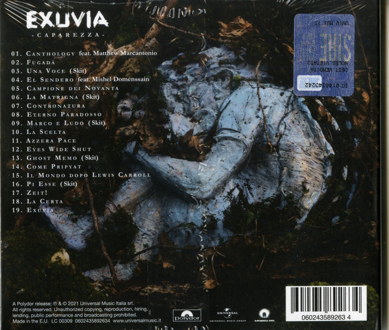 CAPAREZZA - EXUVIA - CD