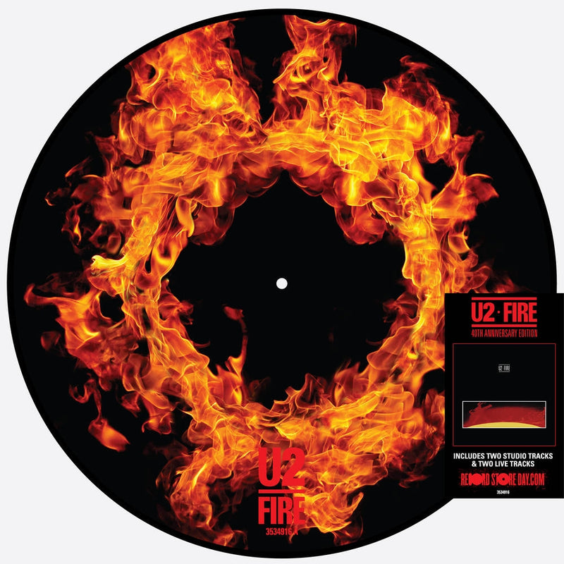 U2 - FIRE (RSD 21) - 12" VINILE - PICTURE DISC - LP-Mix