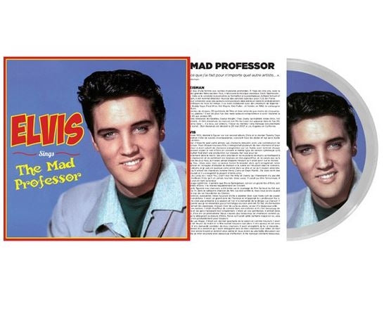 PRESLEY ELVIS - SINGS THE MAD PROFESSOR - LP LIMITED CLEAR PICTURE-DISC VINYL - LP