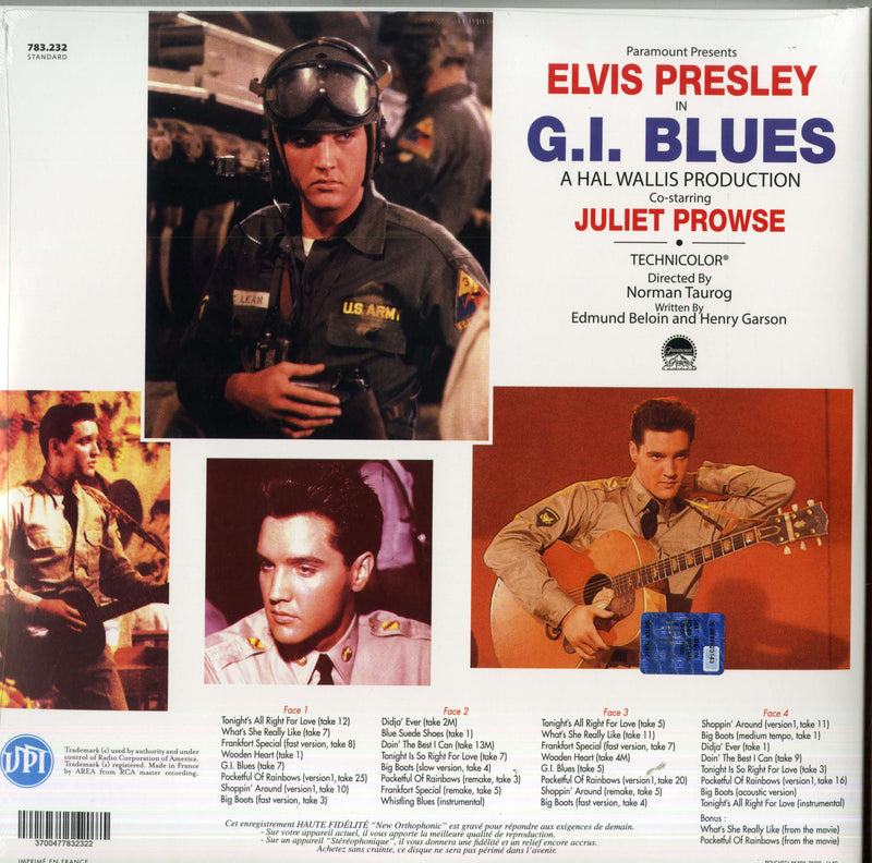 PRESLEY ELVIS - CAFÉ EUROPA EN UNIFORME - 2LP SET LIMITED GREEN & PINK SIDE CORNETTO - LP