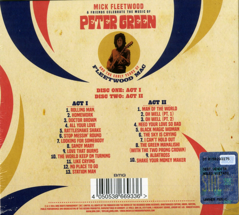 FLEETWOOD MICK AND FRIENDS - CELEBRATE THE MUSIC OF PETER GREEN - CD