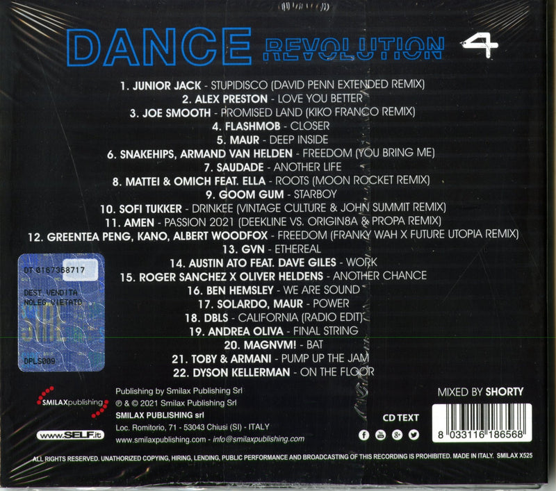 AA.VV. - DANCE REVOLUTION 4 - CD