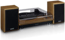 Giradischi Lenco (Ls 100 Wd)Legno Con Diffusori Acustici Incorporati 2 X 10W Rms
