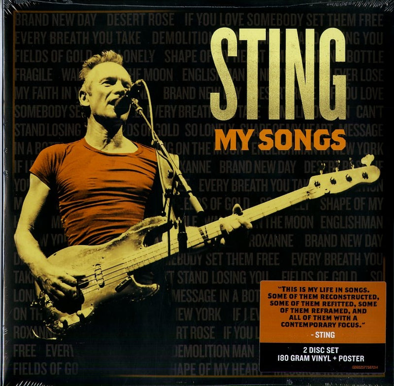 STING - MY SONGS - LP