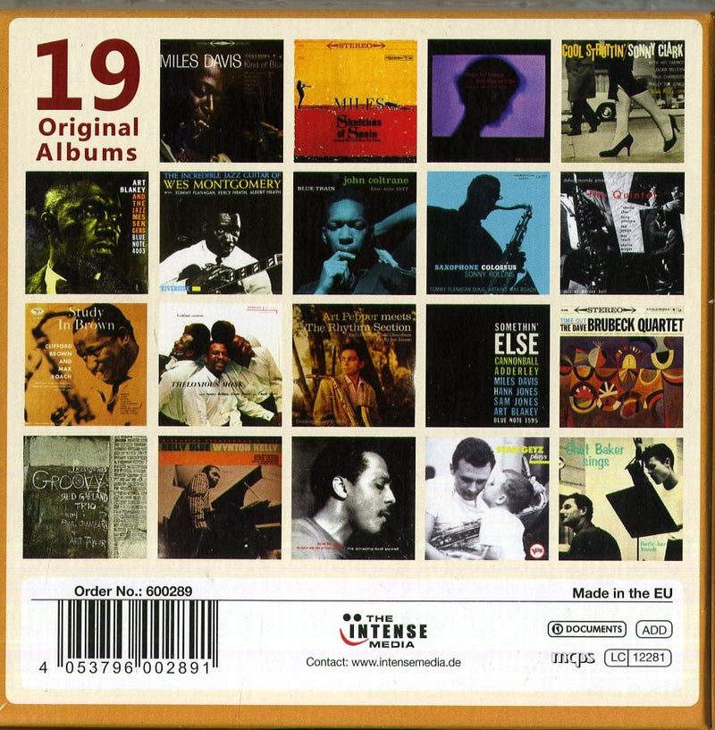 AA.VV. - ESSENTIAL JAZZ ALBUM 19 ORIGINAL ALBUM (10CD) - CD