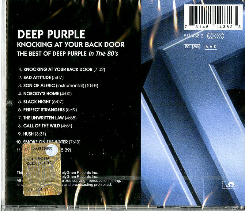 Deep Purple - Knocking On The Back Door