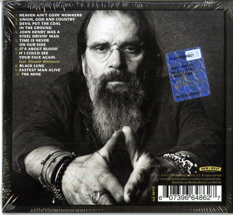 EARLE STEVE & THE DUKES - GHOSTS OF WEST VIRGINIA - CD