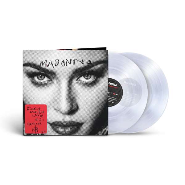 MADONNA - FINALLY ENOUGH LOVE - 2LP CLEAR VINYL -INDIE EXCLUSIVE LTD.ED. - LP