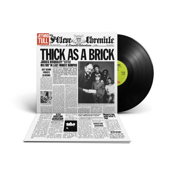 JETHRO TULL - THICK AS A BRICK - (50TH ANNIVERSARY EDITION) ORIGINAL PACKED - HALF SPEED MASTRE LTD.ED. - LP