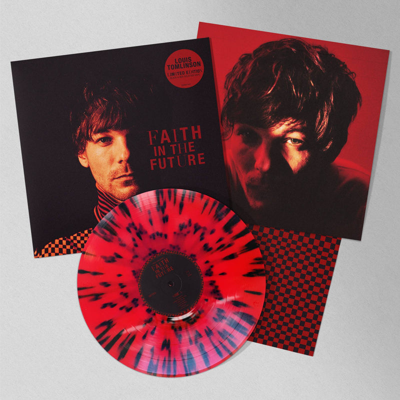 TOMLINSON LOUIS - FAITH IN THE FUTURE - RED/BLACK MARBLED VINYL INDIE EXCLUSIVE LTD.ED. - LP