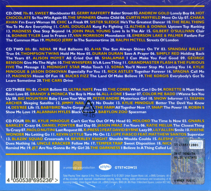 AA.VV. - GREATEST EVER DECADES - CD