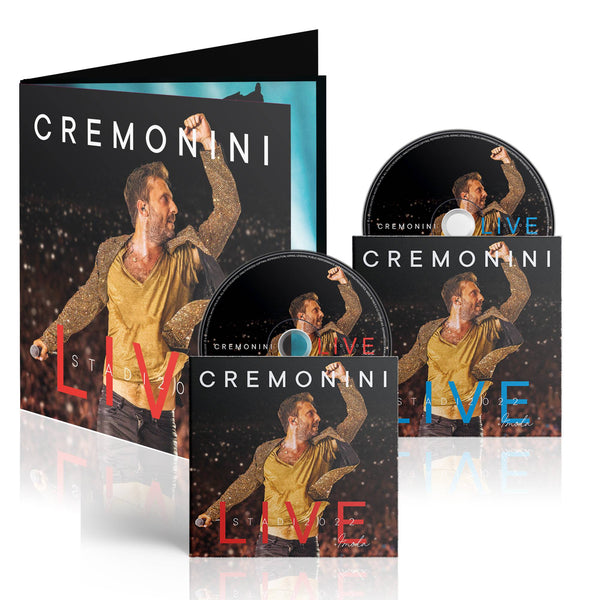 CREMONINI CESARE - CREMONINI LIVE: STADI 2022 + IMOLA (DOPPIO CD CON LIBRO FOTOGRAFICO DI 48 PAGINE) - CD