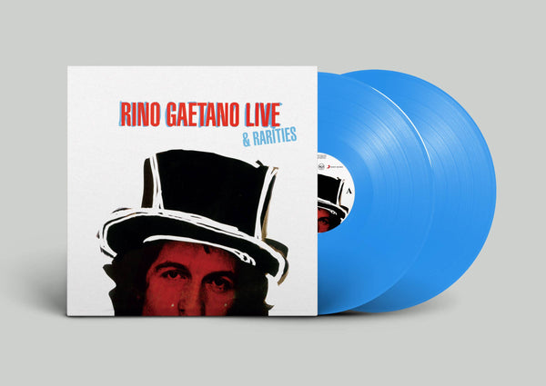 GAETANO RINO - LIVE & RARITIES -2LP 180 GR. COLORATO TURCHESE 1.500 COPIE NUMERATE LTD.ED. - LP