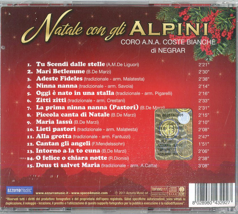 Coro A.N.A. Coste Bianche - Natale Degli Alpini