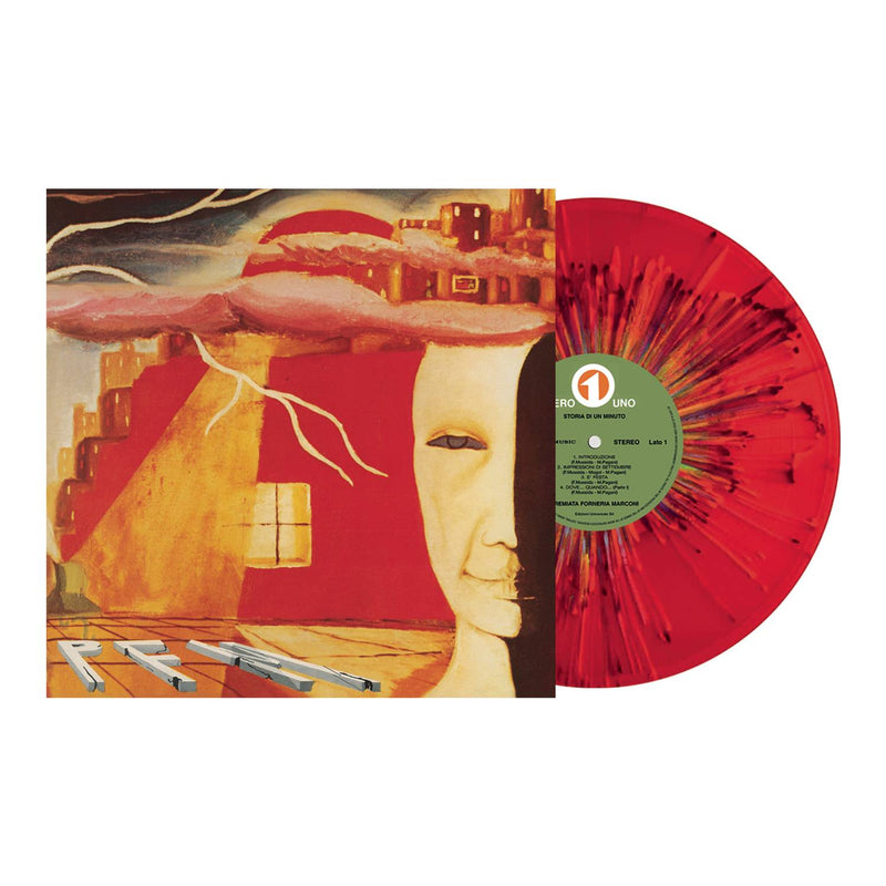 PREMIATA FORNERIA MARCONI - STORIA DI UN MINUTO -SPLATTER RED VINYL - 192KHZ NUMBERED LTD.ED. - LP