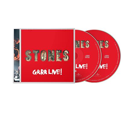 ROLLING STONES - GRRR LIVE! - 2CD LTD.ED. - CD