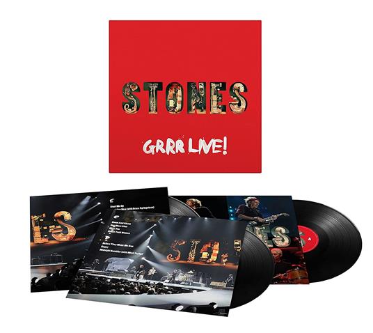 ROLLING STONES - GRRR LIVE! - 3LP LTD.ED. - LP