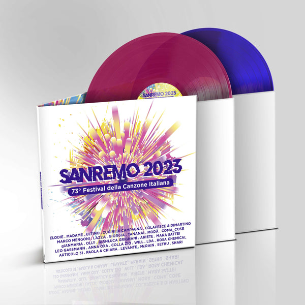 AA.VV. - SANREMO 2023 - 2LP COLORATI LTD.ED. - LP