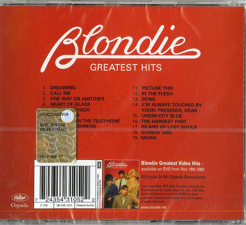 Blondie - Greatest Hits